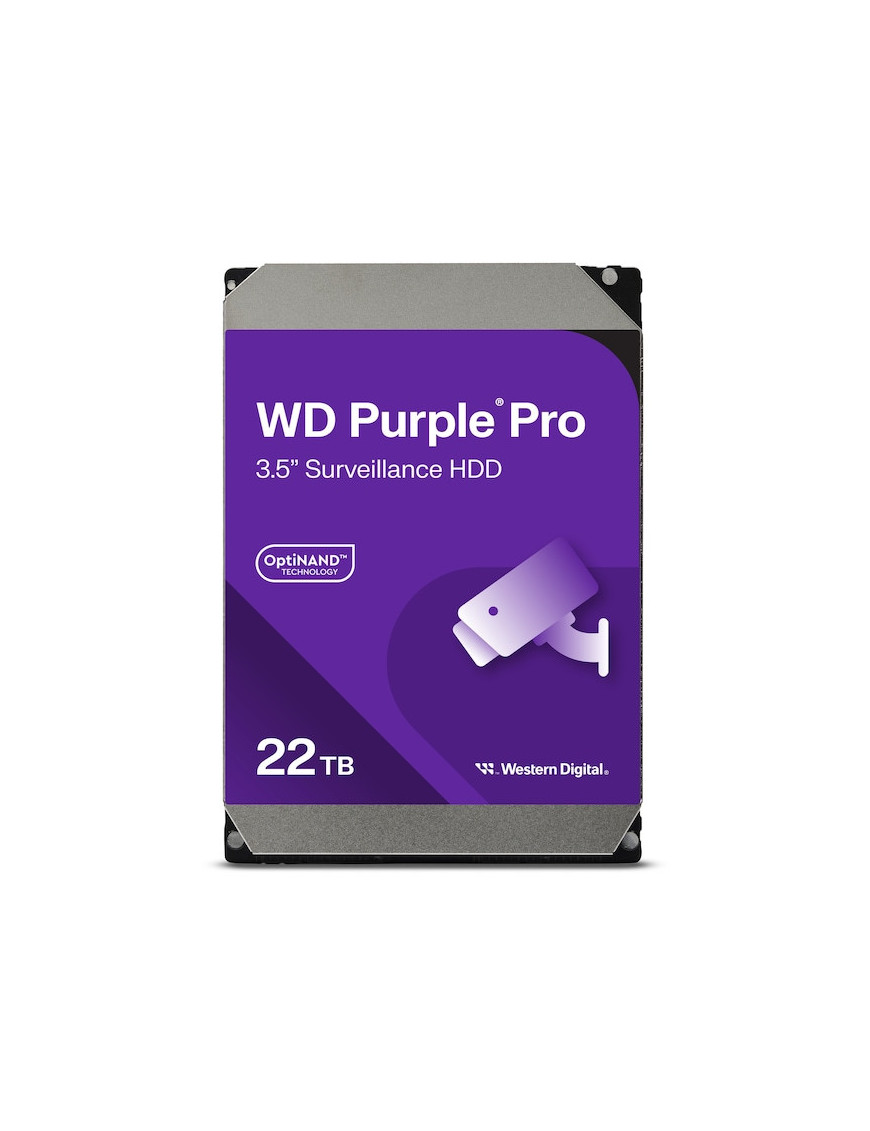 WESTERN DIGITAL WD Purple Pro, 22TB, 3.5 Inch, SATA, HDD