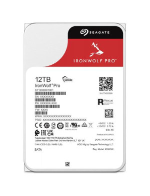 Hard Disk Server SEAGATE IronWolf PRO 12TB, SATA, 256MB, 3.5inch