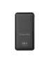 PowerBank KRUGER & MATZ KM0904, 10000 mAh, 20 W, QuickCharge, 1 x USB, 1 x USB Type-C, 1 x MicroUSB, Black