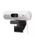 Camera Web Logitech Brio 500, HD 1080p, USB-C, Off-White
