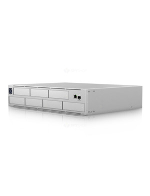 NVR UBIQUITI UniFi Protect, 4K, 60 de canale, 1 port retea, 1 port SFP+, Gri