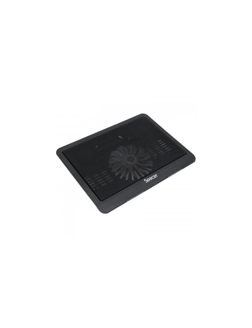 Cooler laptop SPACER SP-NC19 14-15.6" negru