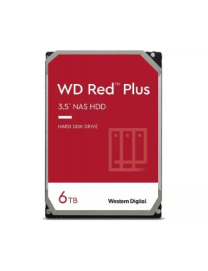 Western Digital WD60EFPX 6TB Red Plus NAS Hard Drive 3.5" SATA 6Gb/s 256MB Cache