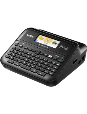 Imprimantă termică pentru etichete BROTHER PT-D610BTVP, Monocrom, Banda 24 mm, Bluetooth, Negru