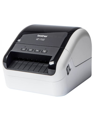 Imprimantă termică pentru etichete Brother QL-1100CYJ1, Monocrom, Banda 103.6 mm, Alb