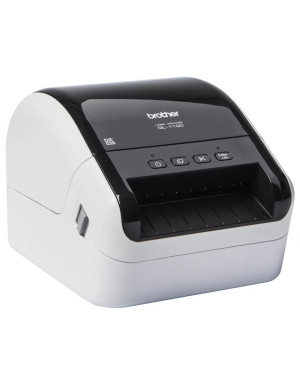Imprimantă termică pentru etichete Brother QL-1100CYJ1, Monocrom, Banda 103.6 mm, Alb
