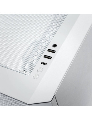 Carcasă PHANTEKS Eclipse G500A D-RGB, Mid-Tower, E-ATX/ATX/Micro-ATX/Mini-ITX, Mesh Airflow, Tempered Glass, Matte White