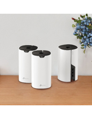 TP-Link Deco S7 (3-pack) Bandă dublă (2.4 GHz/ 5 GHz) Wi-Fi 5 (802.11ac) Alb, Negru Intern