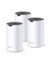 TP-Link Deco S7 (3-pack) Bandă dublă (2.4 GHz/ 5 GHz) Wi-Fi 5 (802.11ac) Alb, Negru Intern