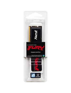 Memorie RAM SO-DIMM KINGSTON FURY Impact KF556S40IB-16, DDR5-5600MHz, 16GB, CL40