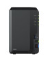 Network Attached Storage SYNOLOGY DS223 cu procesor Realtek RTD1619B 1.7GHz, 2-Bay, 2GB DDR4, Black