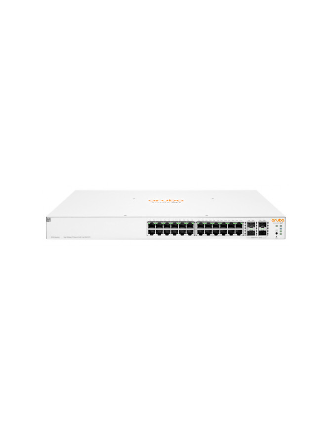 Switch HP Aruba Instant JL684B, 24 porturi, Gigabit PoE+, 4x SFP/SFP+ 10GbE, Alb