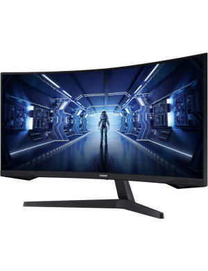 Monitor Gaming LED Curbat SAMSUNG Odyssey G5 LC34G55TWWPXEN, 34" UWQHD VA, 165 Hz, 1 ms, Black