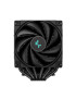 Cooler procesor aer DEEPCOOL AK620 Zero Dark, 2 x 120 mm, Black