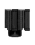 Cooler procesor aer DEEPCOOL AK620 Zero Dark, 2 x 120 mm, Black