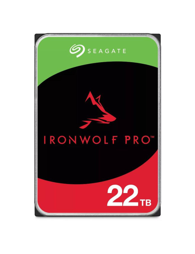 HDD SEAGATE IronWolf Pro ST22000NT001, 22 TB, SATA-III, 7200 RPM, 3.5 inch