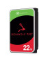 HDD SEAGATE IronWolf Pro ST22000NT001, 22 TB, SATA-III, 7200 RPM, 3.5 inch