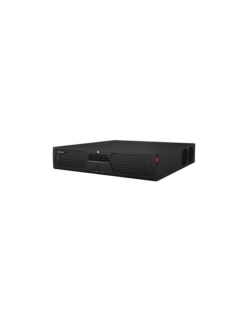 NVR HIKVISION DS-9664NI-M8, 64 canale, 4K, 8x SATA, RAID, H.265, Negru