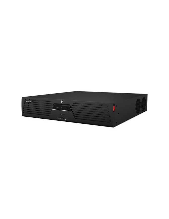 NVR HIKVISION DS-9664NI-M8, 64 canale, 4K, 8x SATA, RAID, H.265, Negru