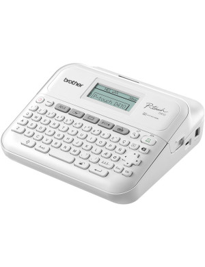 Imprimantă termică pentru etichete BROTHER P-touch PT-D410VP, Monocrom, Banda 18 mm, Alb