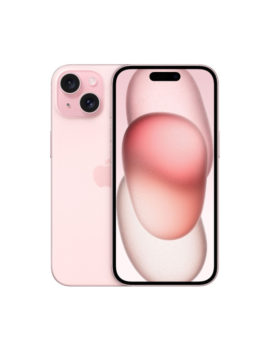 Telefon mobil Apple iPhone 15, 128GB, 5G, Pink