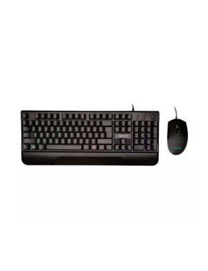 Kit Tastatură și Mouse Gaming SPACER SPGK-INVICTUS RGB USB Negru