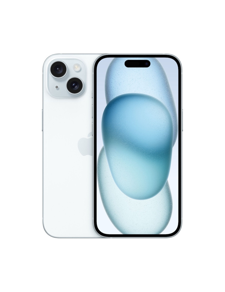 Telefon mobil Apple iPhone 15, 128GB, 5G, Blue