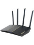 Router wireless ASUS RT-AX57 AX3000, Dual-Band, 4x LAN, 1x WAN, Wi-Fi 6, Negru
