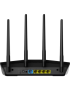 Router wireless ASUS RT-AX57 AX3000, Dual-Band, 4x LAN, 1x WAN, Wi-Fi 6, Negru