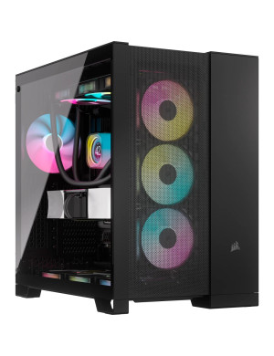Carcasă CORSAIR 6500D Airflow, Mid-Tower, E-ATX, Dual Chamber, Black