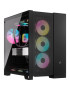 Carcasă CORSAIR 6500D Airflow, Mid-Tower, E-ATX, Dual Chamber, Black