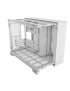 Carcasă CORSAIR 2500D Airflow, Micro-ATX, Dual Chamber, White