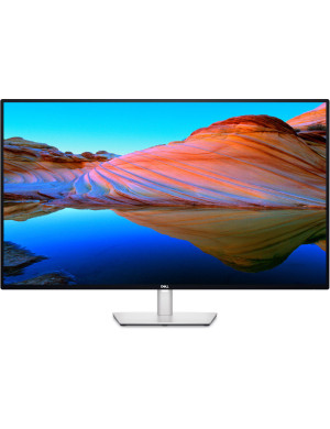 Monitor DELL UltraSharp U4323QE, 43" 4K UHD, 60 Hz, 5 ms, Black/Silver