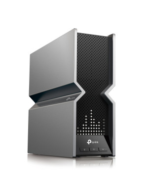 TP-Link Archer BE800 router wireless Multi-Gigabit Ethernet Tri-band (2.4 GHz / 5 GHz / 6 GHz) Negru, Din oţel inoxidabil