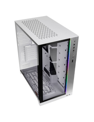 Carcasa LIAN LI PC-O11 Dynamic XL ROG Certified, Full-Tower, ATX/Micro-ATX/Mini-ITX/E-ATX, Tempered Glass, Dual-Chamber Design, White