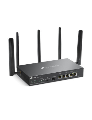 Router VPN Wireless TP-LINK ER706W-4G, AX3000, Multi-WAN, 4G+ Cat6, Omada Mesh, Wi-Fi 6, Black