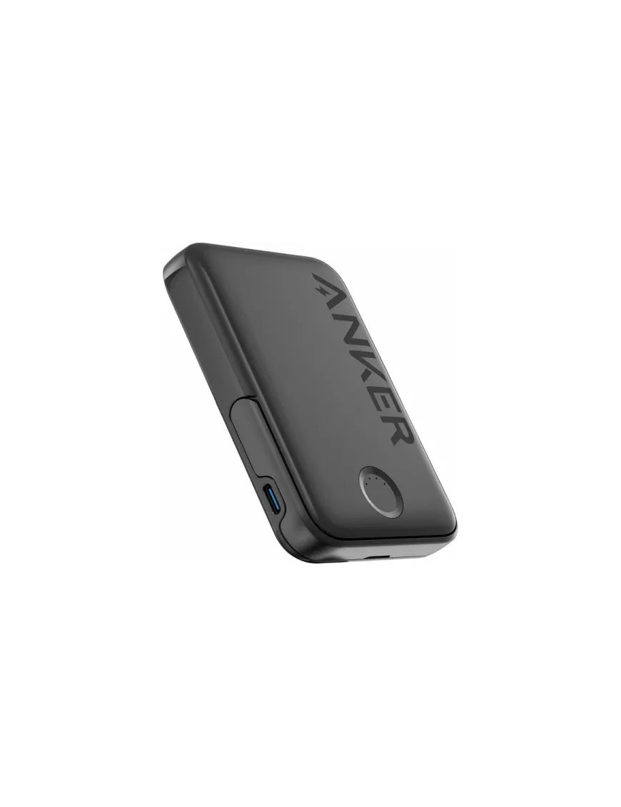 PowerBank ANKER 322 MagGo A1618G11, 500 mAh, 7.5 W, pentru iPhone 12/13/14, USB-C, Black