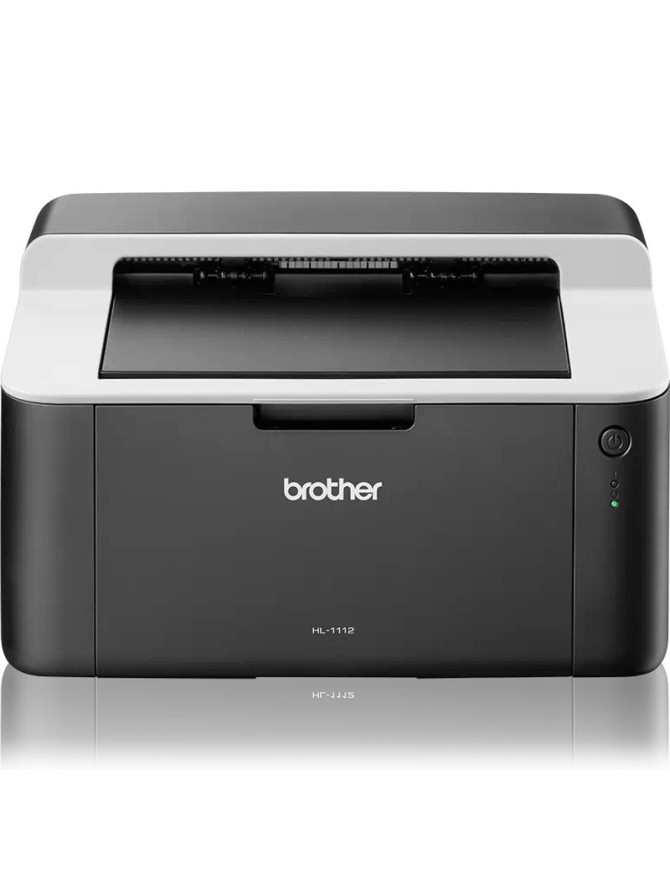 Imprimantă laser BROTHER HL-1112E, Monocrom, A4, 20ppm Negru/Gri