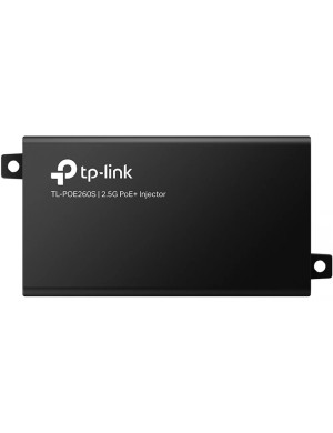 Injector PoE+ Omada by TP-Link TL-POE260S, Injector PoE+, 2 x RJ45 2.5G, 30W, Black