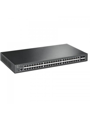 Switch TP-LINK Gigabit TL-SG3452XP, 48 porturi, PoE+, Black