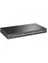 Switch TP-LINK Gigabit TL-SG3452XP, 48 porturi, PoE+, Black