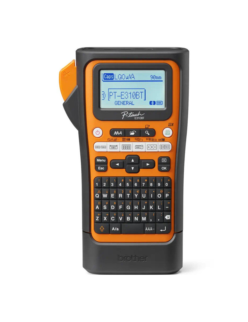 Imprimanta termica pentru etichete BROTHER PTE310BTVPQL1, Termica, Monocrom, Banda 18 mm, Bluetooth