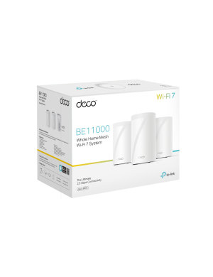 TP-Link Deco BE65 Tri-band (2.4 GHz / 5 GHz / 6 GHz) Wi-Fi 7 (802.11be) Alb 4 Intern
