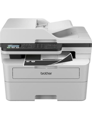 Multifuncțional Laser BROTHER MFC-B7800DN, Monocrom A4, Duplex, Retea, Fax, Gri