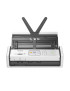 Scanner BROTHER ADS-1800W, Duplex, Wi-Fi, Ecran LCD, Alb/Negru