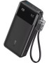 Powerbank ANKER Powercore A1384G11, 20000 mAh, 30W, 2 x USB-A, 1 x USB, Cablu USB-C, Black