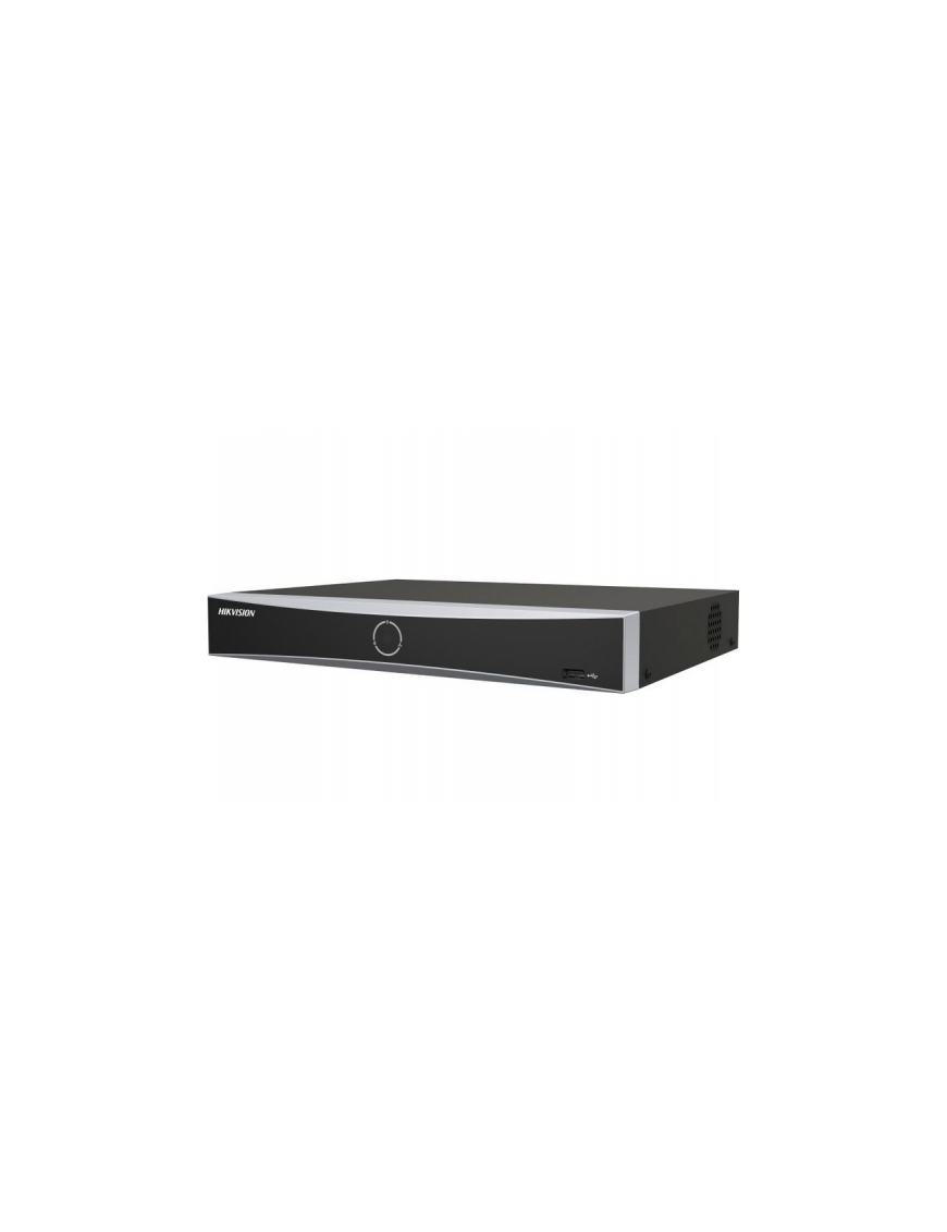 NVR HIKVISION DS-7608NXI-K1(D), 8 canale, 4K, 80 Mbps, 1U, Negru