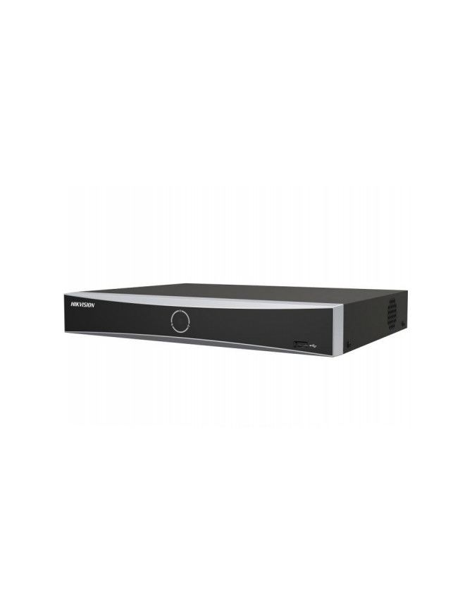 NVR HIKVISION DS-7608NXI-K1(D), 8 canale, 4K, 80 Mbps, 1U, Negru