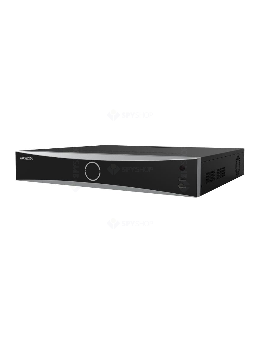NVR HIKVISION DS-7732NXI-K4(D), 32 canale, 12 MP, 4x SATA, 256 Mbps, Negru