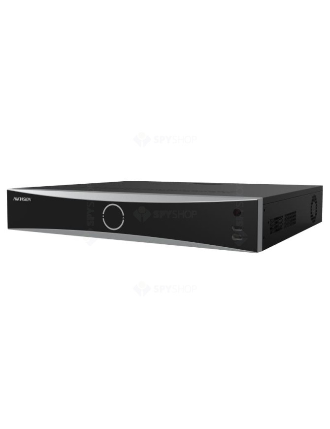NVR HIKVISION DS-7732NXI-K4(D), 32 canale, 12 MP, 4x SATA, 256 Mbps, Negru